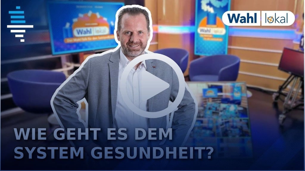 Regiodesk-Leiter Frank Klemmer (v.l.) im Gespräch mit Dr. Matthias Krüger vom Schönebecker Ameos-Klinikum und Hausarzt Tobias Ortmann.