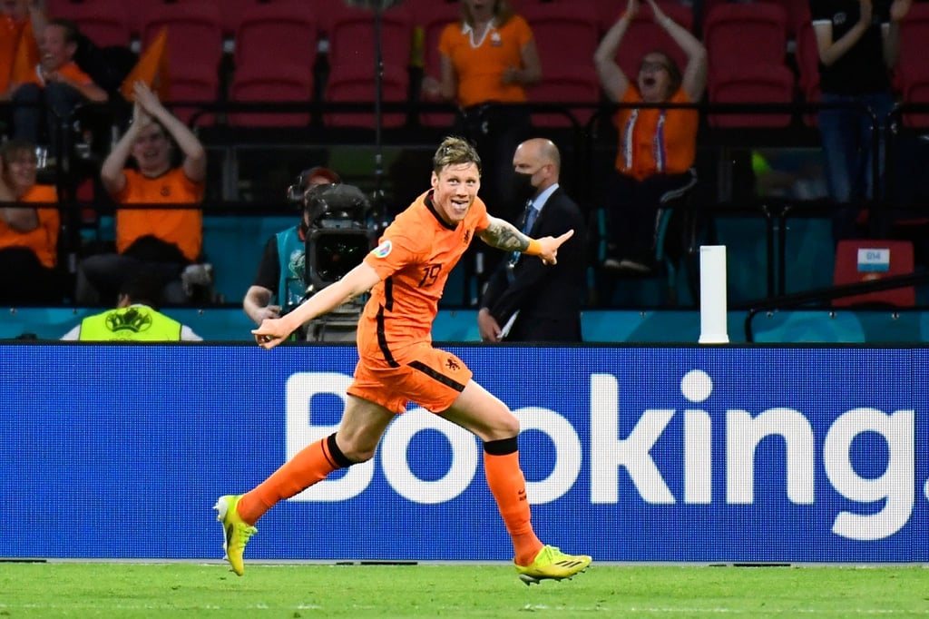 Torjäger Wout Weghorst erhöhte für die Niederlande zum zwischenzeitlichen 2:0.