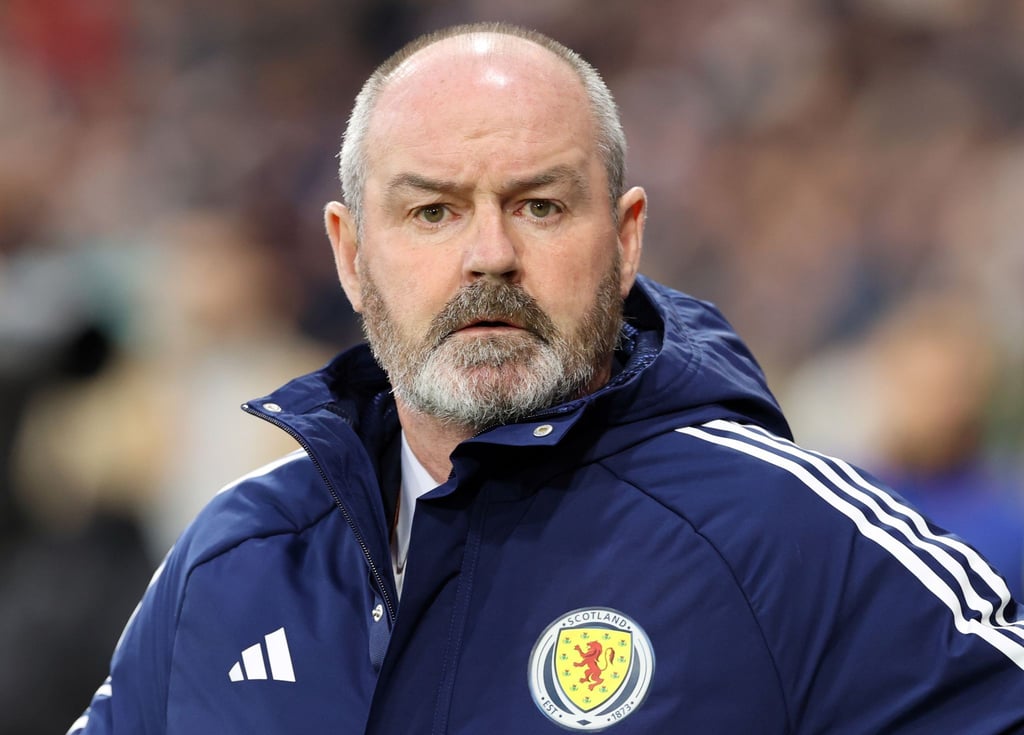 Schottlands Cheftrainer Steve Clarke.