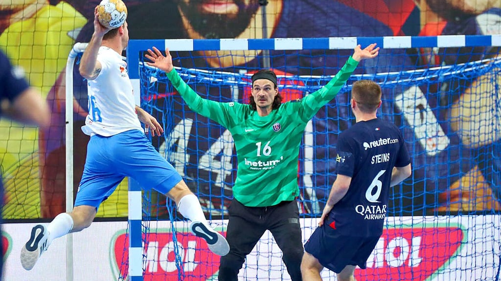 In den Play-offs setzte sich Jannick Green mit Paris gegen Plock durch.