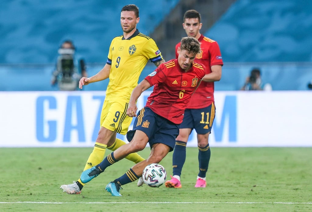 Wurde nach eine vergebenen Großchance gegen Spanien im Internet beleidigt: Schwedens Marcus Berg.
