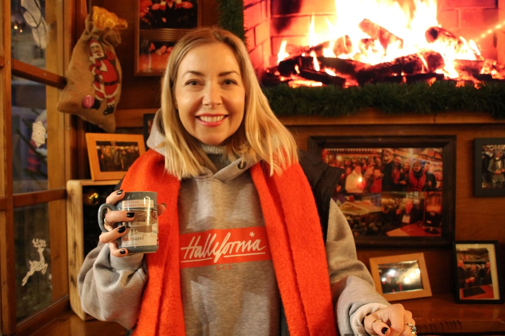 Sissy Metzschke im vergangenen Advent auf dem halleschen Weihachtsmarkt am Glühweinstand ihrer Mutter. Nun übernimmt die Hallenserin die Leitung von MDR Jump.