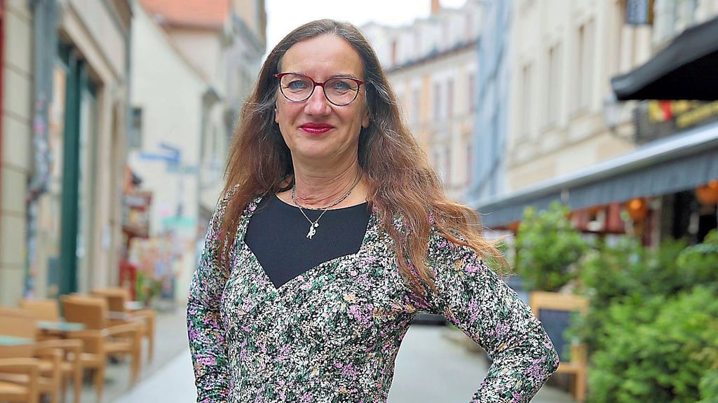 Inés BrockHarder von den Grünen hört im Stadtrat Halle auf