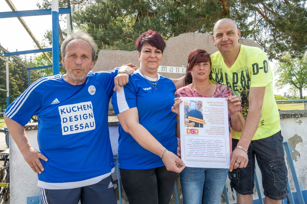 Es gab bereits eine Typisierungsaktion fürJanek bei Germania Roßlau. Nun soll es eine weitere in Gerlebogk geben.