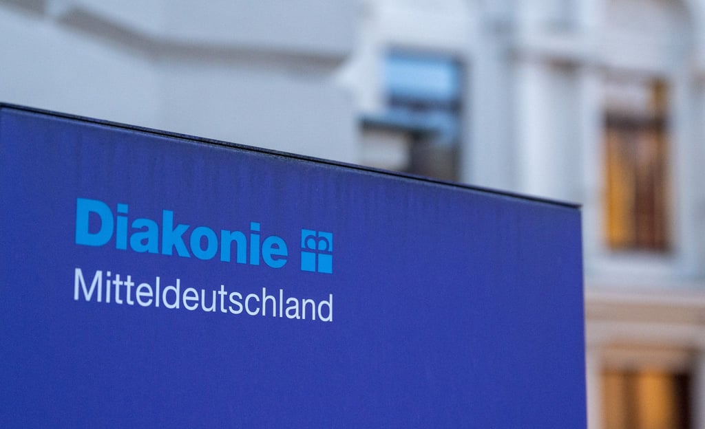 Blick auf den Sitz der Diakonie Mitteldeutschland in Halle/Saale.
