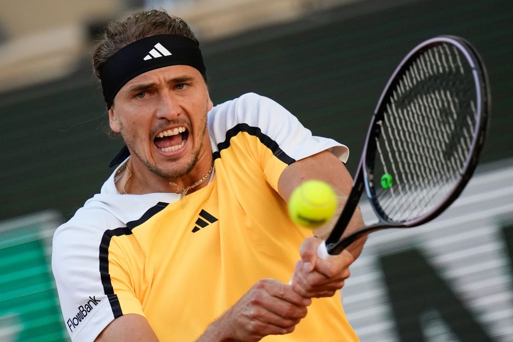 Kämpft sich in vier Sätzen ins Finale von Roland Garros: Der Deutsche Alexander Zverev.
