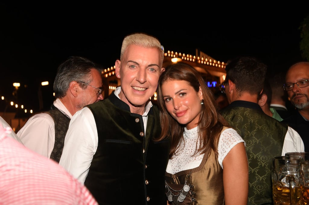 Scooter-Frontman H.P. Baxxter zusammen mit seiner Sara hier auf dem Oktoberfest in München.