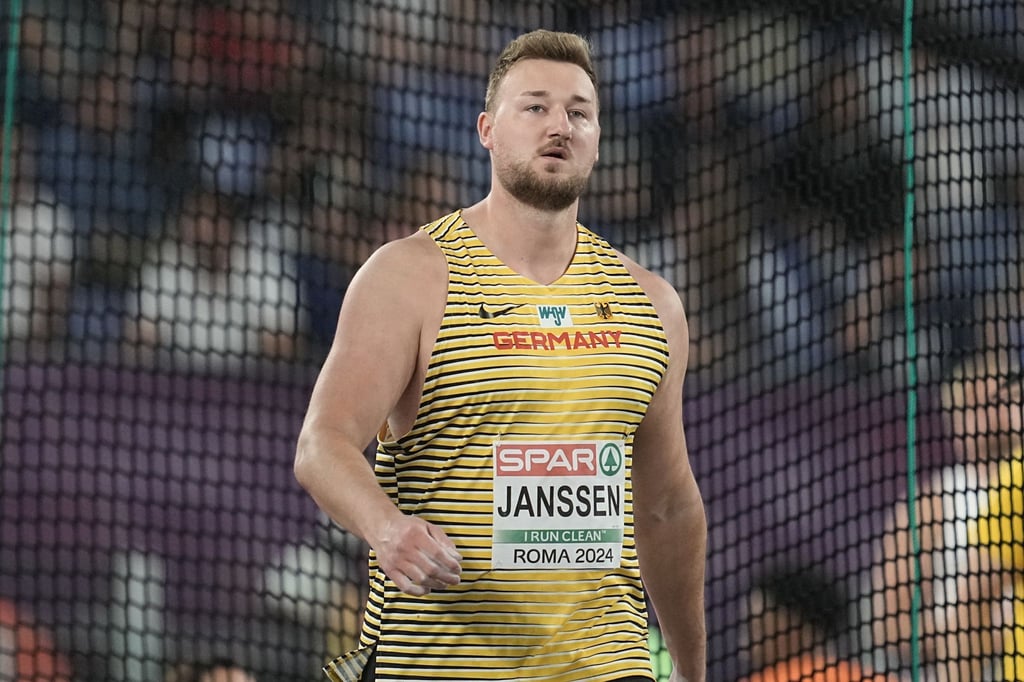 Henrik Janssen fehlten zwei Meter beim Diskurswerfen auf Bronze.