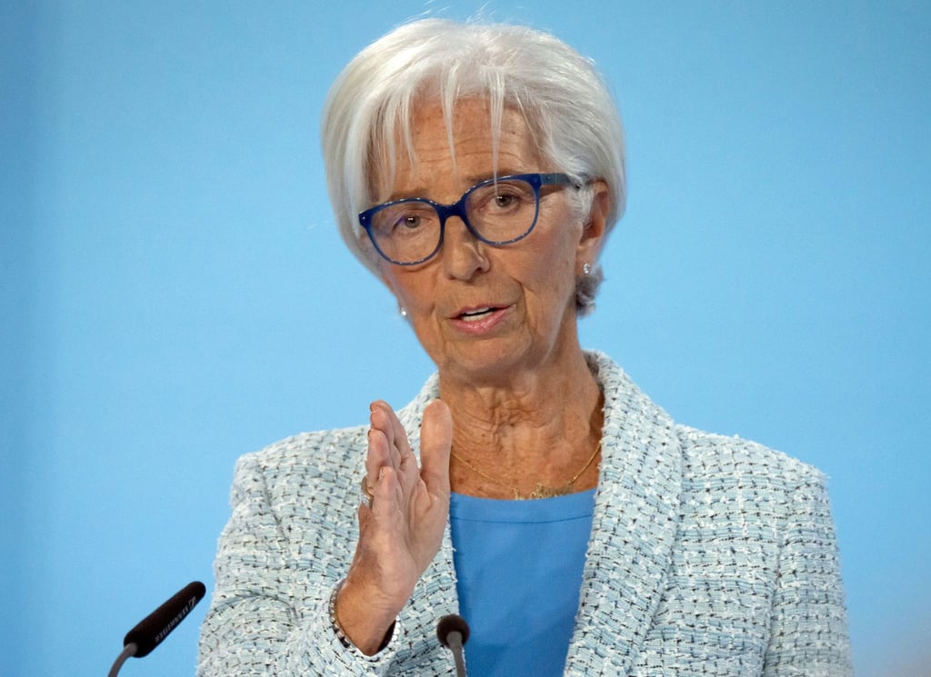 Christine Lagarde äußert sich zur Geldpolitik der EZB.