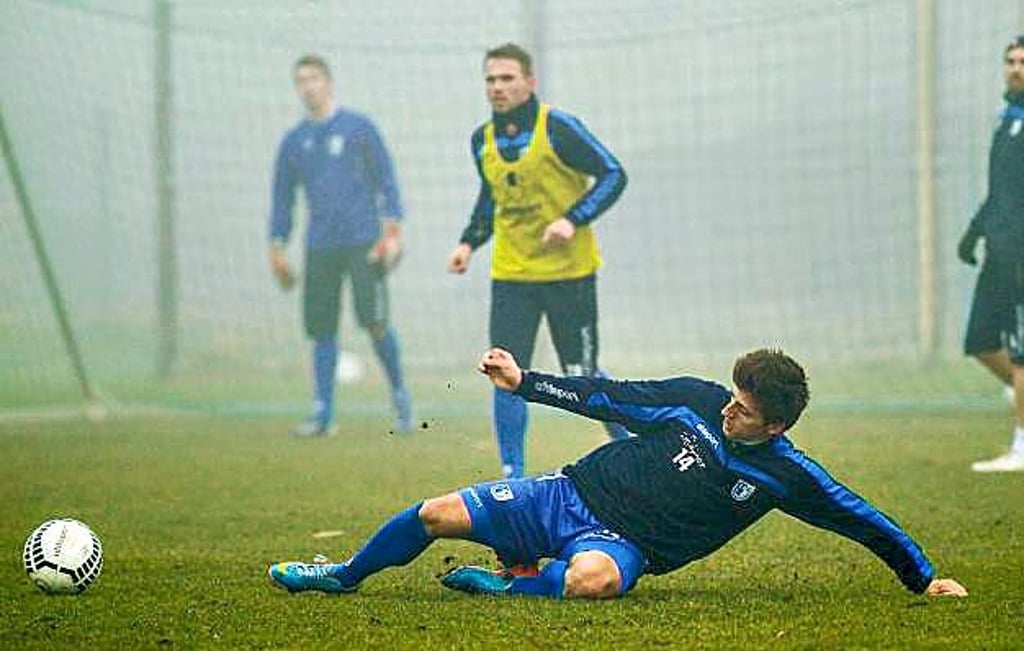 Als Teenager durfte Bytyqi bei den FCM-Herren mittrainieren. Christian Schroedter