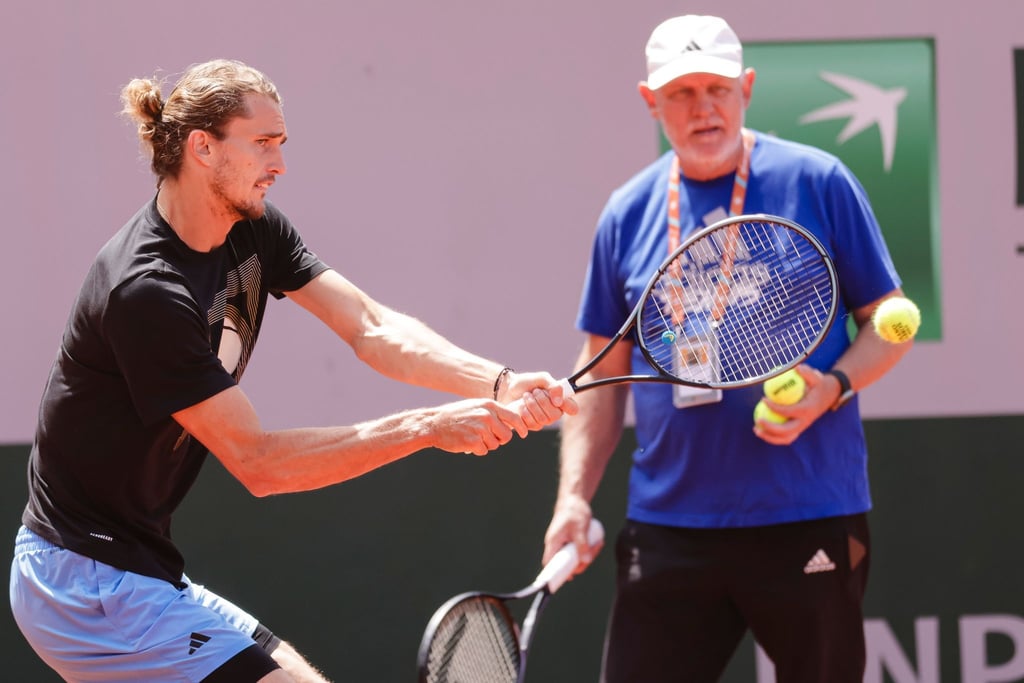 Steigt mit einem Freilos ins Stuttgarter Turnier ein: French Open-Finalist Alexander Zverev (l).