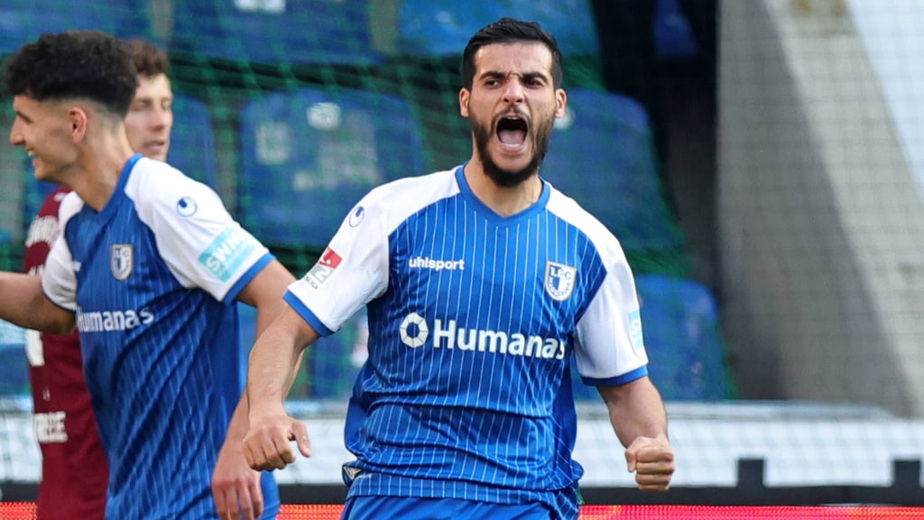 Mo El Hankouri zählt zu den Gewinnern beim 1. FC Magdeburg in der vergangenen Saison.