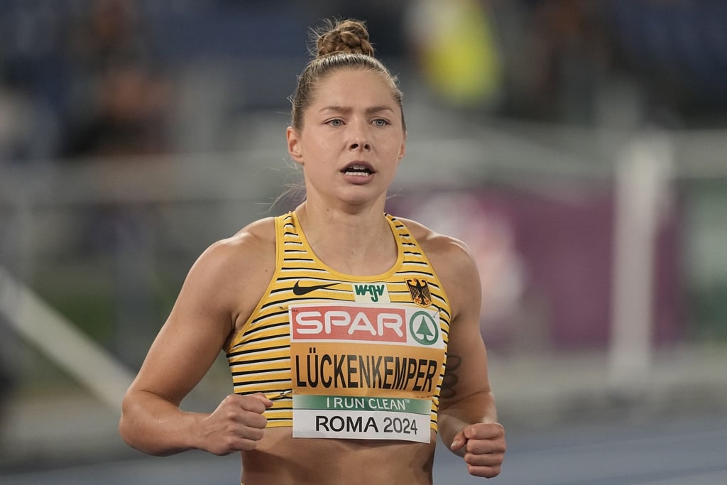 Gina Lückenkemper hat im 100-Meter-Lauf eine Medaillie verpasst.