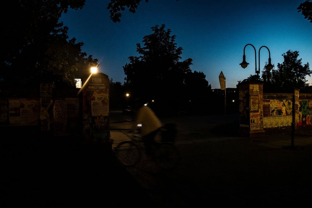 Der Görlitzer Park am Abend.