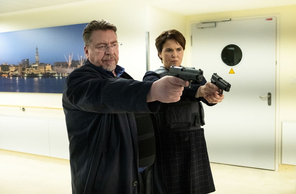 Erichsen (Armin Rohde) und Lisa (Barbara Auer) im ZDFneo-Krimi "Nachtschicht - Cash & Carry".