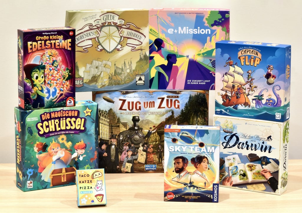 Die nominierten Spiele für das Jahr 2024.