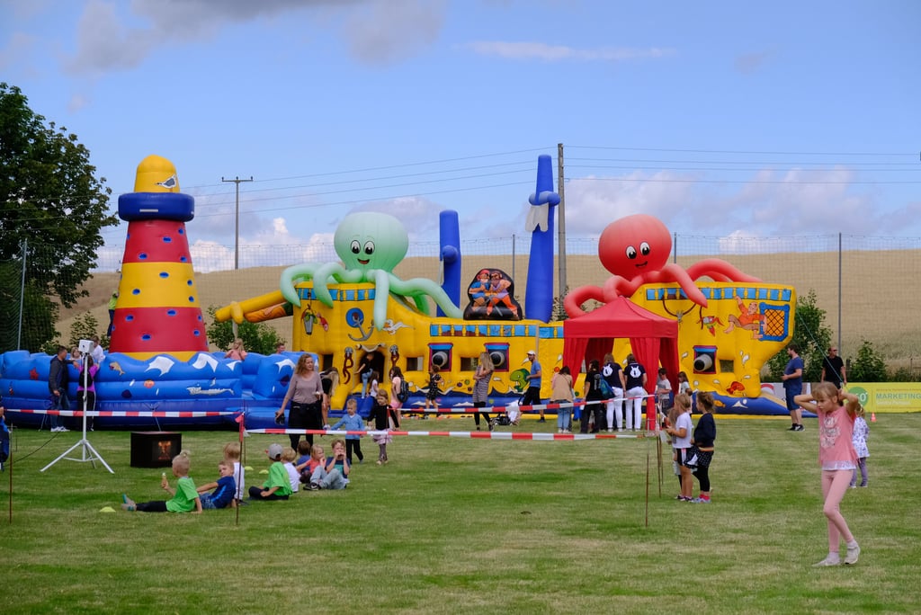 Beim Kinderfest im Rehtal in Derenburg ist immer viel los.