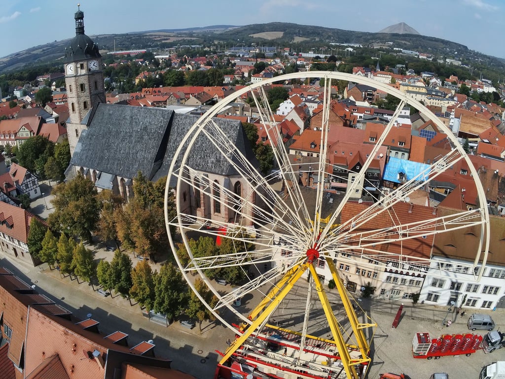 Archivbild - Ein Riesenrad soll es auch in diesem Jahr zum Kobermännchenfest geben.