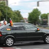 In Deutschland steigt das EM-Fieber, die Autos werden wieder geschmückt.