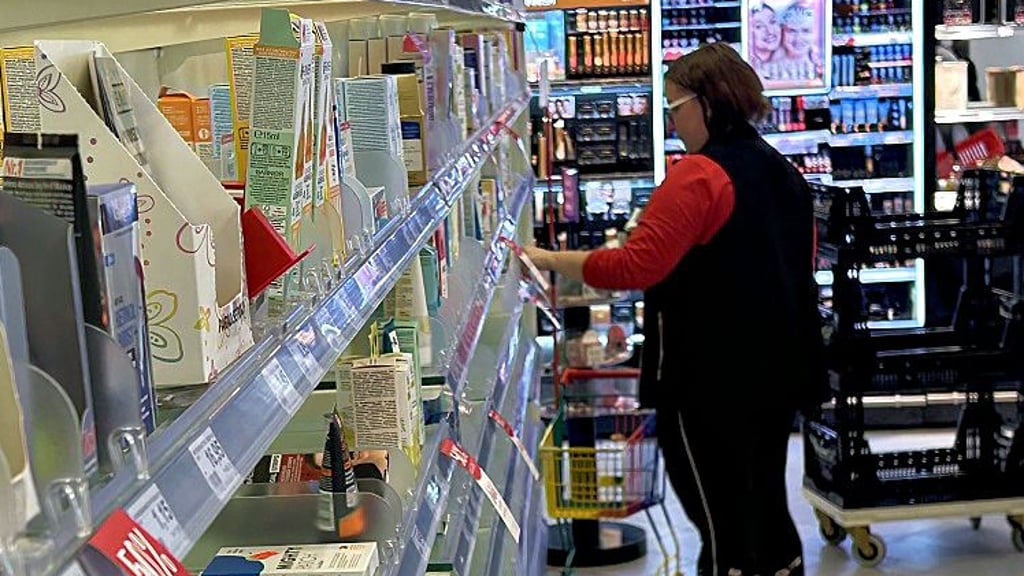 Die Rossmann Filiale in der Burgstraße schließt.