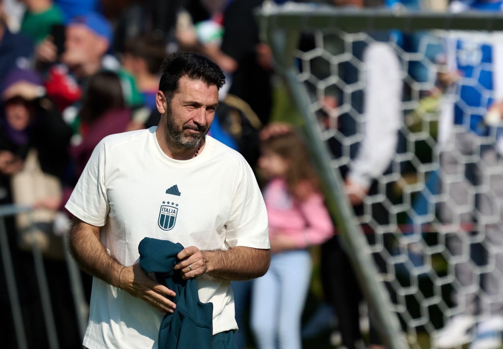 Nach 176 Länderspielen, jetzt als Funktionär bei der italienischen Nationalmannschaft: Gianluigi Buffon.