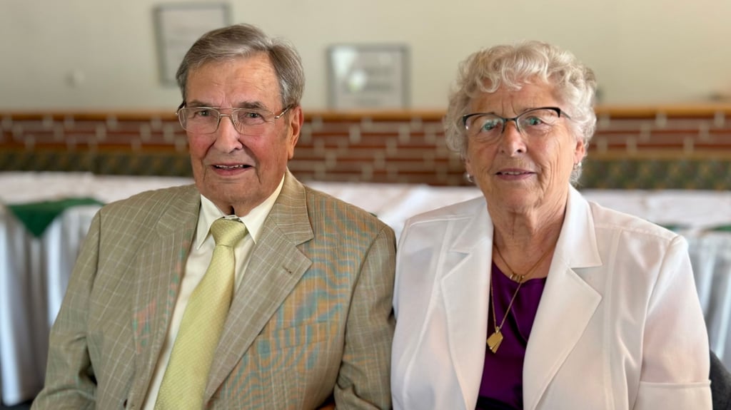 Johanna und Manfred Königsmark aus Parey feierten das Fest der eisernen Hochzeit.
