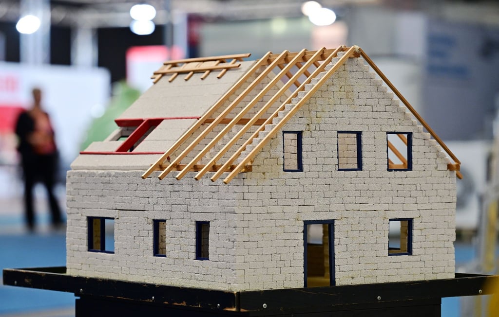 Das Modell für ein Ytong Bausatzhaus.