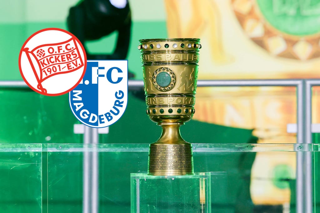 Die Partie im DFB-Pokal zwischen Kickers Offenbach und dem 1. FC Magdeburg wurde terminiert.