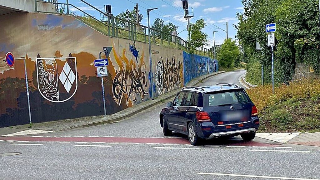 Diese Straße in Stendal wird von Autofahrern gerne als Abkürzung genutzt.