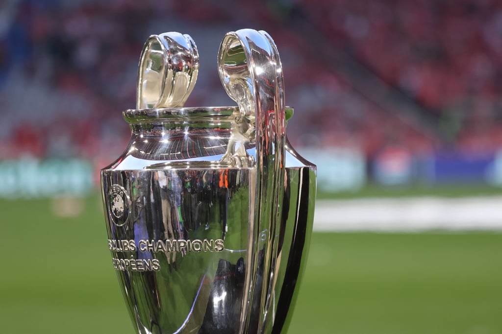 Die Champions-League-Trophäe.