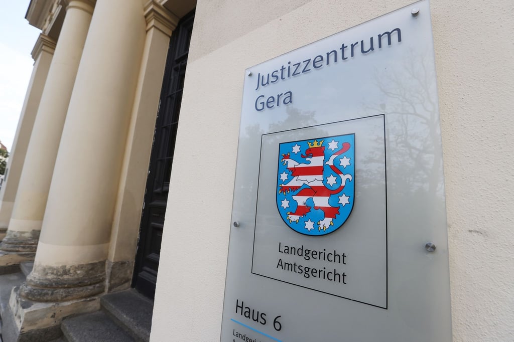 Das Justizzentrum mit dem Land- und Amtsgericht Gera.