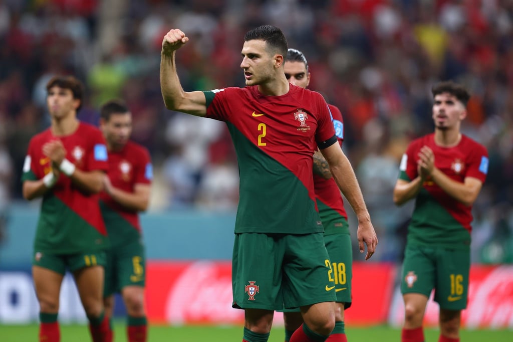 Portugals Diogo Dalot fiebert dem ersten EM-Spiel entgegen.