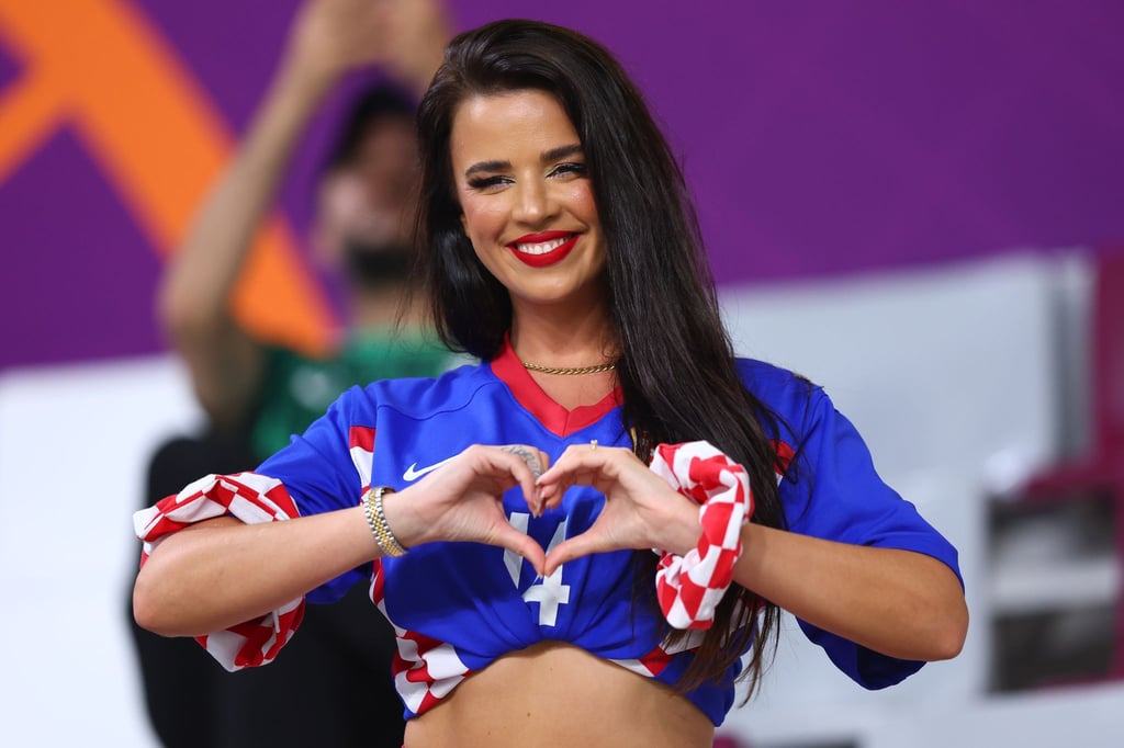 Das Interview der kroatischen Influencerin Ivana Knöll sorgte vor dem Spiel gegen Spanien für Aufsehen.