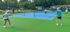 Pickleball ist für jedes Alter geeignet. Die Mischung aus Tennis, Badminton und Tischtennis kann nun auch in Magdeburg gespielt werden.