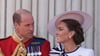 Gemeinsam nehmen Prinz William und Prinzessin Kate an der „Trooping the Colour“-Zeremonie zu Ehren von König Charles Geburtstag teil.