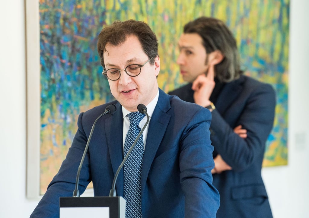 Intendant Serge Dorny (vorne) und Generalmusikdirektor Vladimir Jurowski im März 2018.