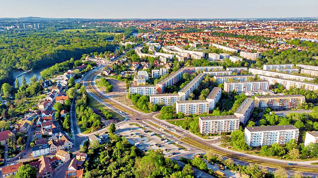 Stadtbahn-Programm: Der Böllberger Weg in Halle ist seit Mai wieder frei.