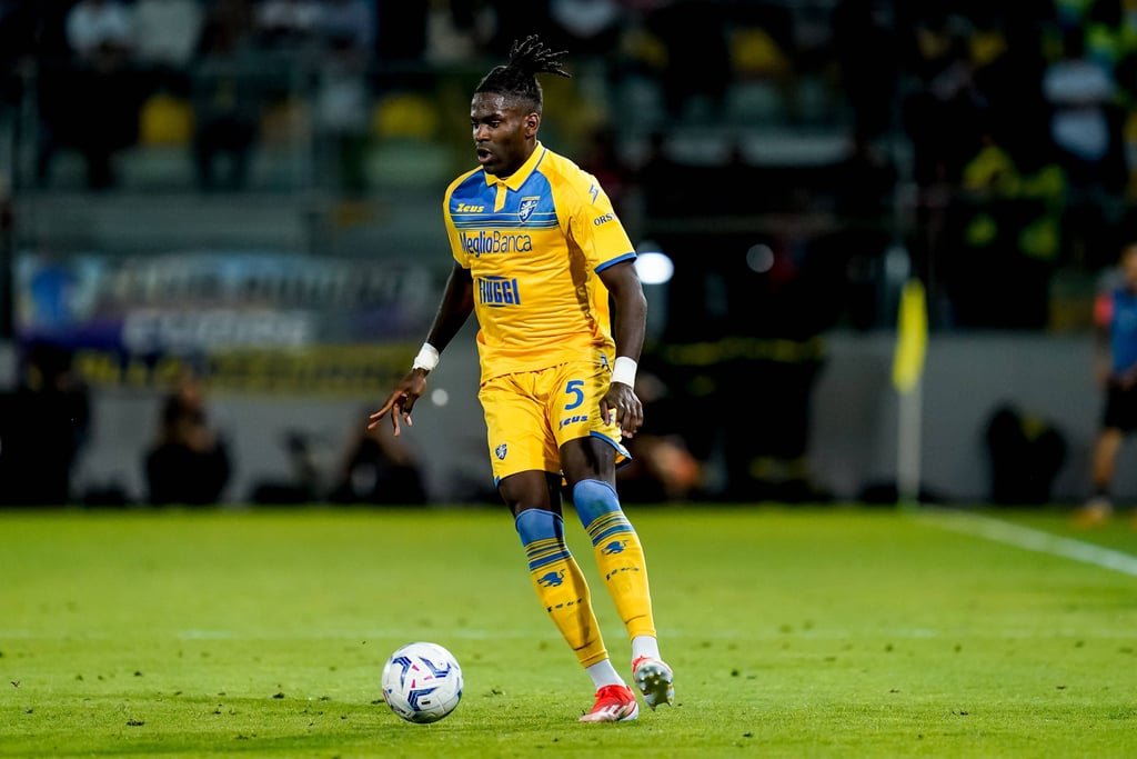 Caleb Okoli war von Atalanta Bergamo an Frosinone Calcio ausgeliehen.