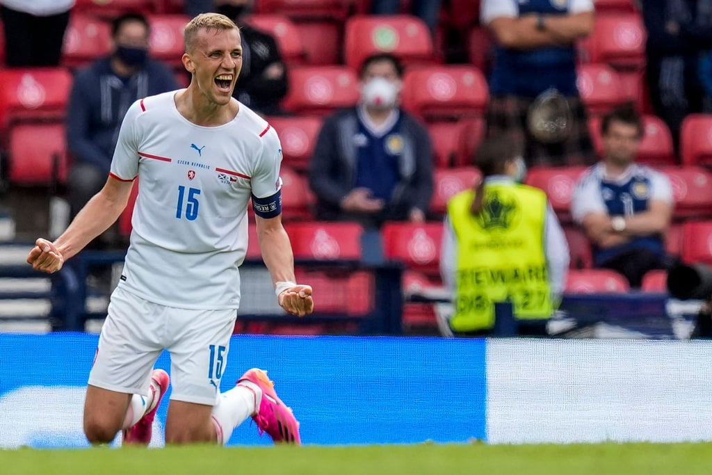 Tomas Soucek steht der tschechischen Nationalmannschaft gegen Portugal wohl zur Verfügung.