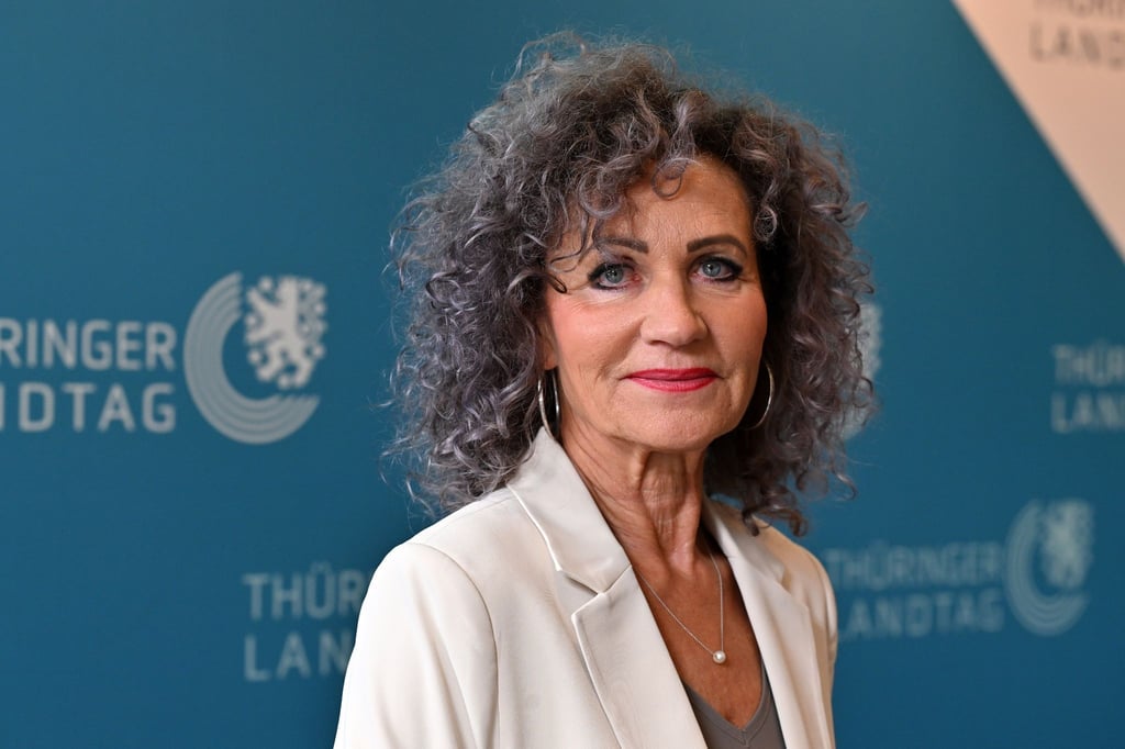 Birgit Pommer, Landtagspräsidentin von Thüringen.