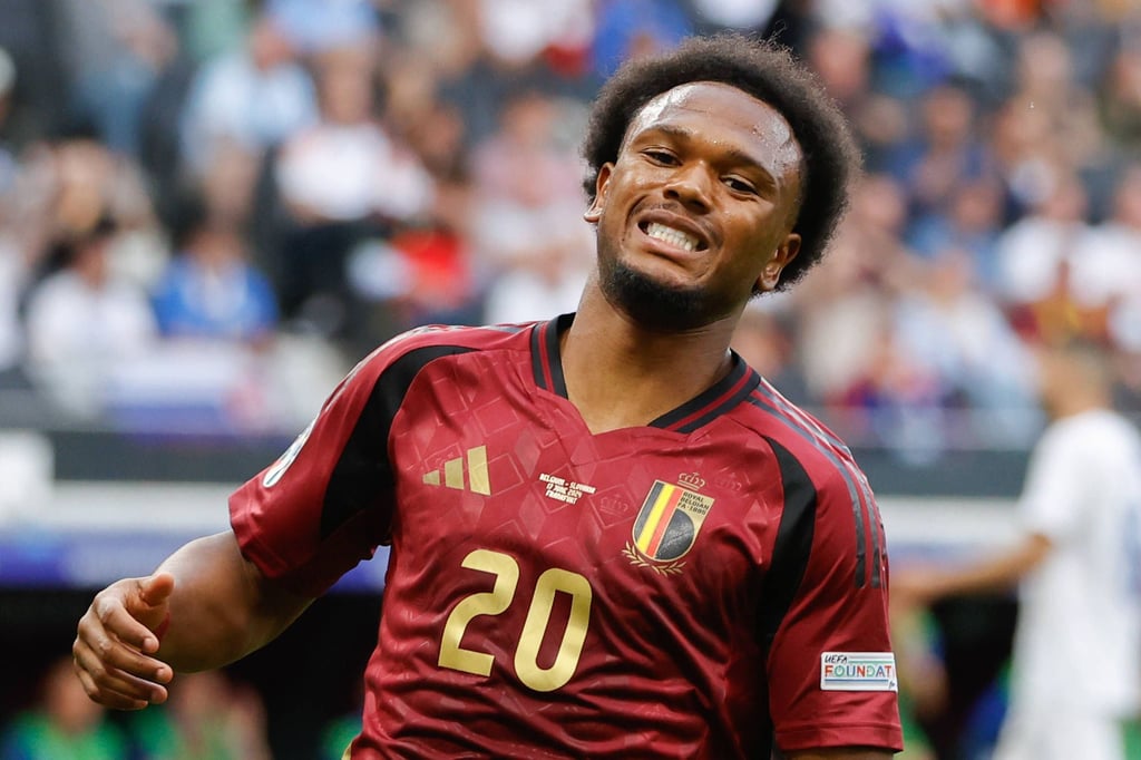 Lois Openda und Belgien verloren gegen die Slowakei.