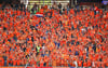Am Freitag werden 80.000 Gäste erwartet   – viele in Orange.