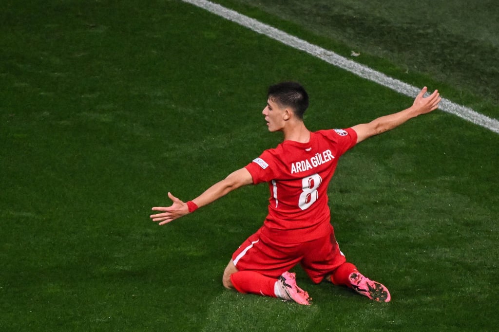 Traf sehenswert zum zwischenzeitlichen 2:1 der Türkei gegen Georgien: Arda Güler.