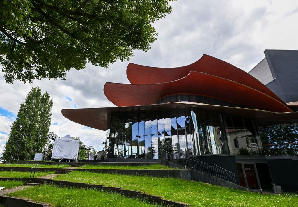 Das Hans Otto Theater Potsdam in der Schiffbauergasse.