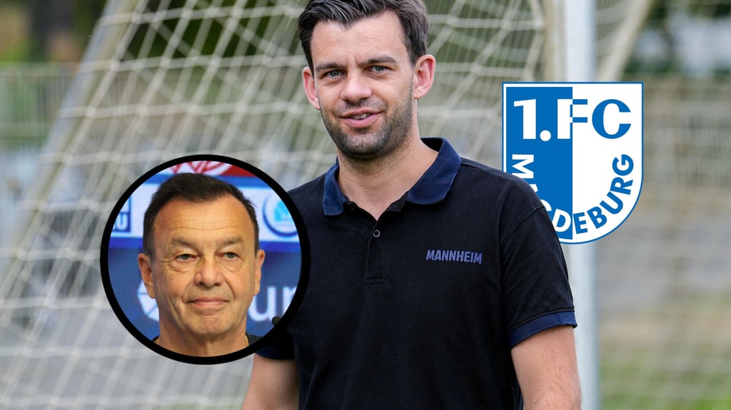 "Familiensache" beim 1. FC Magdeburg: Neben Otmar Schork arbeitet auch Sohn Tim künftig beim FCM.