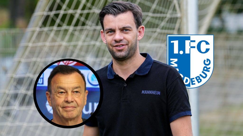 "Familiensache" beim 1. FC Magdeburg: Neben Otmar Schork arbeitet auch Sohn Tim künftig beim FCM.