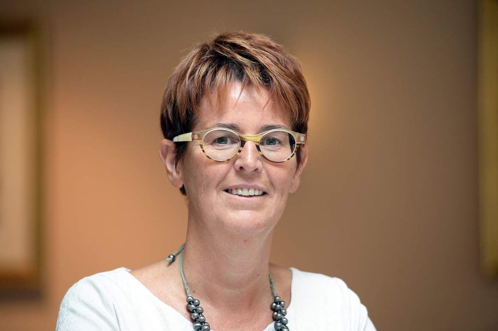 Eva Gerth, Landesvorsitzende der GEW in Sachsen-Anhalt.