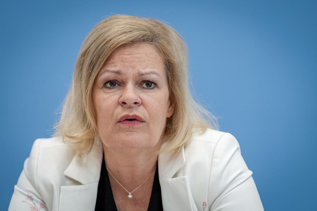 Bundesinnenministerin Nancy Faeser setzt nach eigenen Worten auf die bereits beschlossene Reform des Gemeinsamen Europäischen Asylsystems.