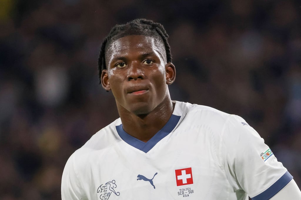 Breel Embolo spielt für die Schweiz.