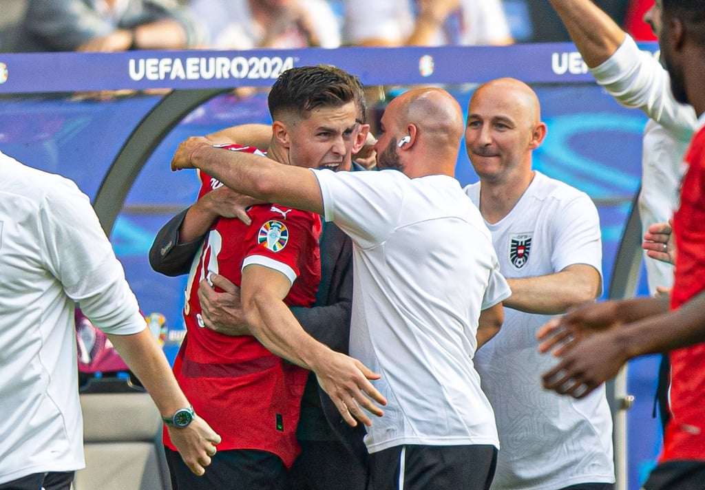 Baumgartner traf für Österreich gegen Polen.